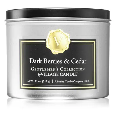 Village Candle Gentlemen's Collection Dark Berries & Cedar illatgyertya 311 g