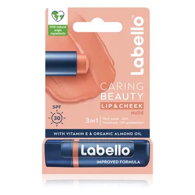 Labello Caring Beauty tonizáló ajakbalzsam árnyalat Nude 4,8 ml