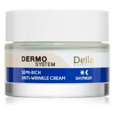 Delia Cosmetics Dermo System nappali és éjszakai krém a ráncok ellen 50 ml