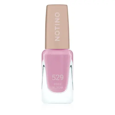 Notino Gel Effect Nail Polish körömlakk géles hatással 529 Rosy Bloom 10 ml