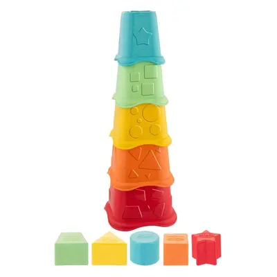 Chicco Eco+ 2in1 Stacking Cups egymásba rakható poharak 6-36 m 10 db