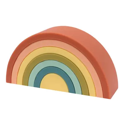 O.B Designs Silicone Rainbow Stacker összecsukható szivárvány Cherry 10m+ 1 db