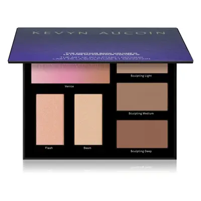 Kevyn Aucoin The Contour Book Volume III Púderes highlight és kontúr paletta 19 g