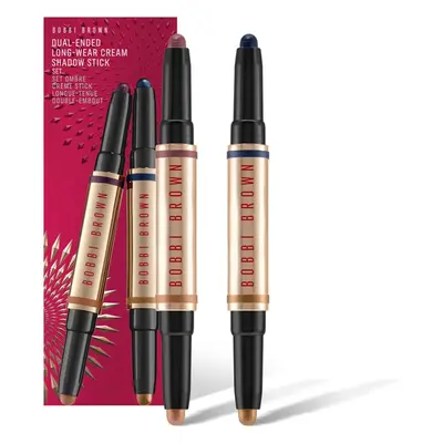 Bobbi Brown Holiday Dual-Ended Long-Wear Cream Shadow Stick Set ajándékszett szemre 2 db