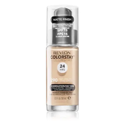 Revlon Cosmetics ColorStay™ tartós matt alapozó kombinált és zsíros bőrre árnyalat 290 Natural O