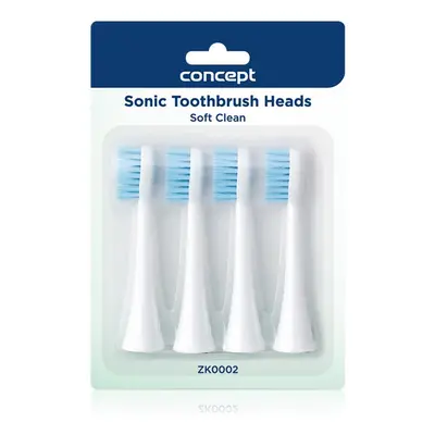 Concept Perfect Smile Soft Clean csere fejek a fogkeféhez for ZK4000, ZK4010, ZK4030, ZK4040 4 d