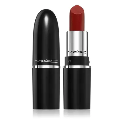 MAC Cosmetics MACximal Sleek Satin Lipstick Mini selyem rúzs a tökéletes küllemért árnyalat DUBO