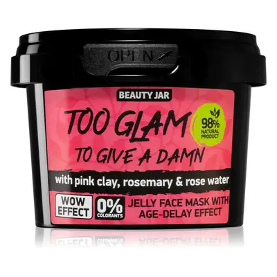 Beauty Jar Too Glam To Give A Damn zselés arcmaszk a bőröregedés első jeleinek eltüntetésére 120