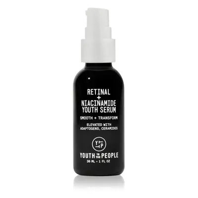 Youth To The People Youth Retinal + Niacinamide Serum éjszakai szérum a bőröregedés ellen 30 ml