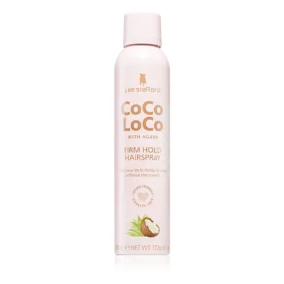 Lee Stafford CoCo LoCo Agave hajlakk erős fixálás 250 ml