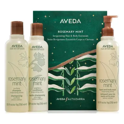 Aveda Holiday Rosemary Mint Invigorating Essentials ajándékszett testre és hajra