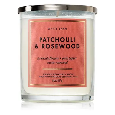 Bath & Body Works Patchouli & Rosewood illatgyertya 227 g