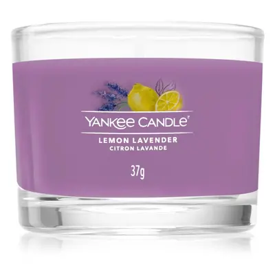 Yankee Candle Lemon Lavender viaszos gyertya glass 37 g