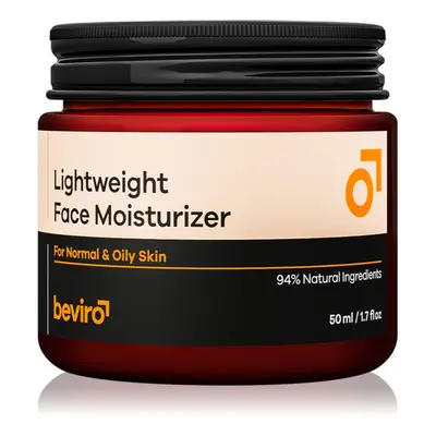 Beviro Lightweight Face Moisturizer hidratáló krém uraknak 50 ml