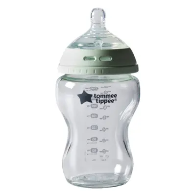 Tommee Tippee Closer To Nature Glass önsterilizáló cumisüveg Glass 0m+ 250 ml