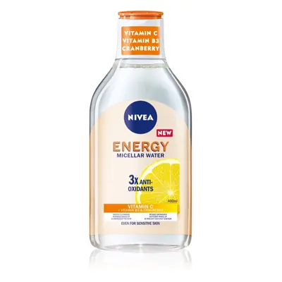 Nivea Energy frissítő micellás víz C vitamin 400 ml