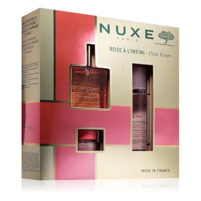 Nuxe Huile Prodigieuse Pink Fever ajándékszett arcra és testre