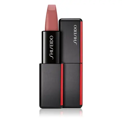 Shiseido ModernMatte Powder Lipstick matt púderes ajakrúzs árnyalat 506 Disrobed (Nude Rose) 4 g