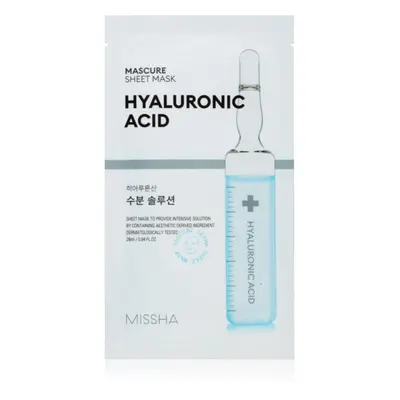 Missha Mascure Hyaluronic Acid hidratáló gézmaszk 28 ml