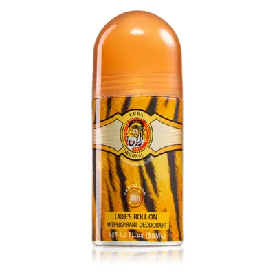 Cuba Jungle Tiger golyós izzadásgátló dezodor hölgyeknek 50 ml