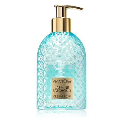 Vivian Gray Gemstone Jasmine & Patchouli krémes szappan kézre 300 ml