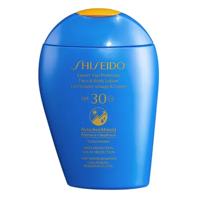 Shiseido Sun Care Expert Sun Protector Face & Body Lotion naptej arca és testre SPF 30 150 ml