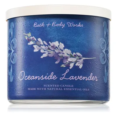 Bath & Body Works Oceanside Lavender illatgyertya 411 g