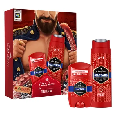 Old Spice Captain Dark Captain ajándékszett (uraknak)