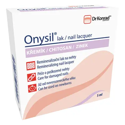 Dr Konrad Onysil® lakk a gyenge és puha körmökre 5 ml