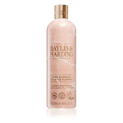 Baylis & Harding Elements Pink Blossom & Lotus Flower fényűző tusfürdő gél 500 ml