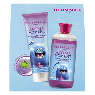 Dermacol Aroma Moment Plummy Monster ajándékszett gyermekeknek Plum