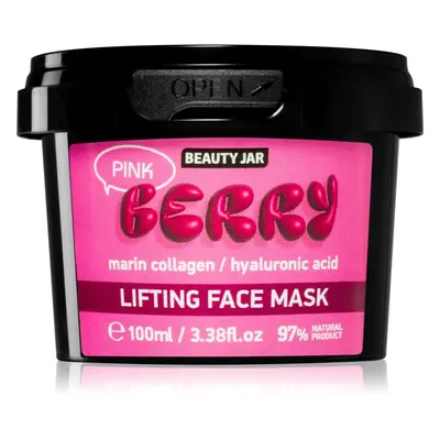 Beauty Jar Berry Pink feszesítő arcmaszk 100 ml