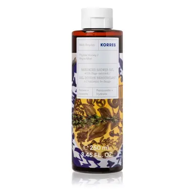 Korres Thyme & Honey gyengéd tusfürdő gél 250 ml