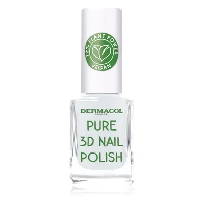 Dermacol Pure 3D körömlakk árnyalat 02 Absolute White 11 ml