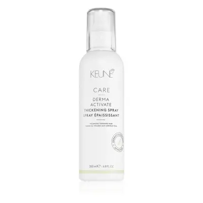 Keune Care Derma Activate Thick Spray spray a dús hajért a ritkuló hajra 200 ml