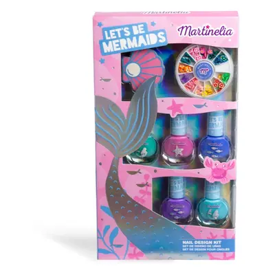 Martinelia Let´s be Mermaid Nails Design Kit szett körmökre gyermekeknek 3+