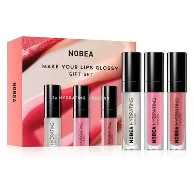 NOBEA Beauty Pleasure NOBEA Make Your Lips Glossy Gift Set ajakfény szett ajándék kiadás