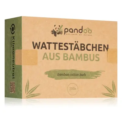 Pandoo Bamboo Cotton Buds fültisztítók 200 db