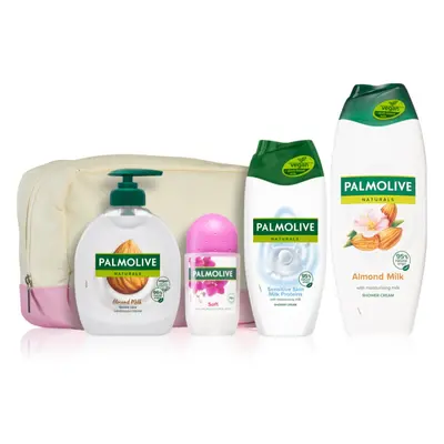 Palmolive Naturals Almond Bag ajándékszett (hölgyeknek)