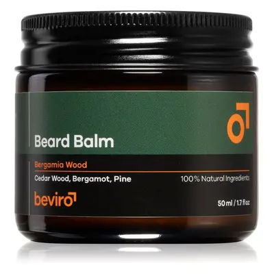 Beviro Beard Balm Bergamia Wood szakáll balzsam uraknak 50 ml