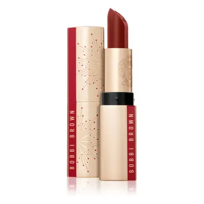 Bobbi Brown Holiday Luxe Lipstick Luxus rúzs hidratáló hatással árnyalat Claret 3,5 g