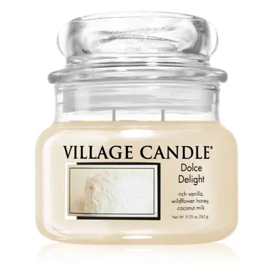 Village Candle Dolce Delight illatgyertya (Glass Lid) 262 g