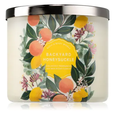 Bath & Body Works Backyard Honeysuckle illatgyertya 411 g