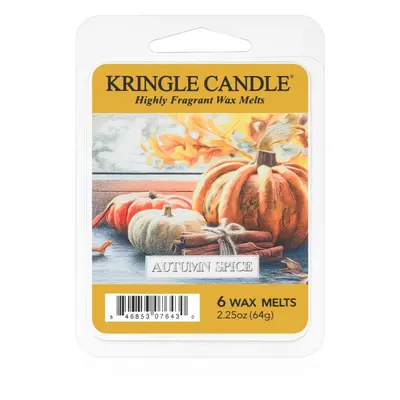 Kringle Candle Autumn Spice illatos viasz aromalámpába 64 g