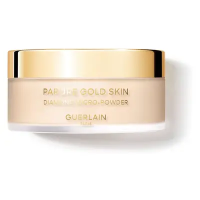 GUERLAIN Parure Gold Skin Diamond Micro-Powder bőrvilágosító púder árnyalat 02 Light / Clair 35 