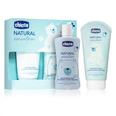 Chicco Natural Sensation Daily Care ajándékszett 0+(gyermekeknek születéstől kezdődően)