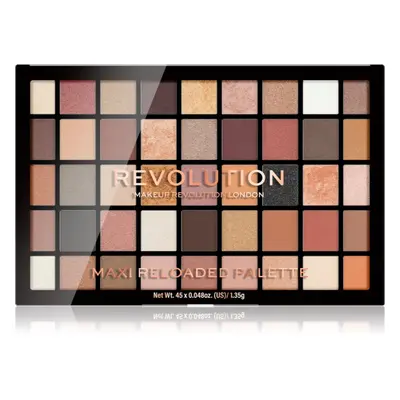 Makeup Revolution Maxi Reloaded Palette púderes szemhéjfesték paletta árnyalat Large It Up 45x1,