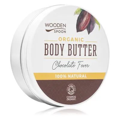 WoodenSpoon Organic Chocolate Fever testvaj csokoládé illattal 100 ml