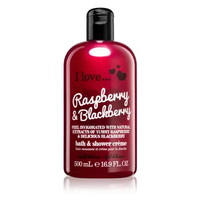 I love... Raspberry & Blackberry tusoló és fürdő krém 500 ml