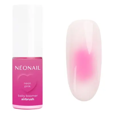 NEONAIL Baby Boomer Airbrush színes púder körmökre árnyalat Neon Pink 5 g